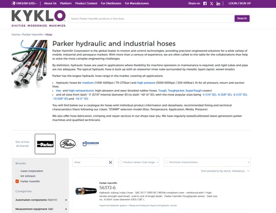 Parker-Hannifin-hydraulic-and-industrial-hoses-KYKLO